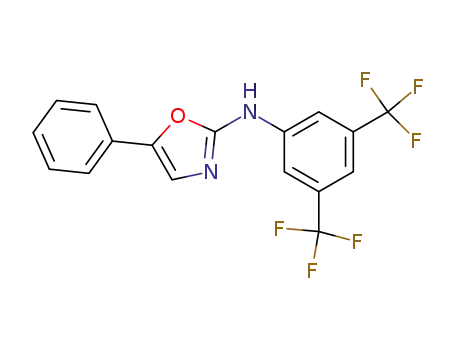 N-(3,5-bis(trifluoromethyl)phenyl)-5-phenyloxazol-2-amine