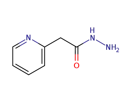 Molecular Structure of 673-05-2 (2-Pyridineacetic  acid,  hydrazide)