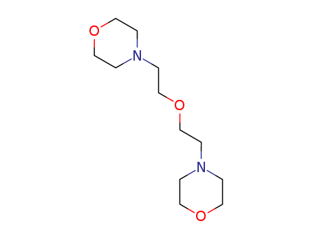 6425-39-4,2,2-Dimorpholinodiethylether,Morpholine,4,4'-(oxydiethylene)di- (6CI,7CI,8CI);4,4'-(Oxydiethylene)bis[morpholine];4,4'-(Oxydiethylene)dimorpholine;Bis(morpholinoethyl) ether;Bis[2-(4-morpholino)ethyl] ether;Di(2-morpholinoethyl) ether;Dimorpholinodiethyl ether;NSC28749;U-CAT 660M;b,b'-Dimorpholinodiethyl ether;