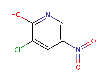 Molecular Structure of 22353-38-4 (3-CHLORO-2-HYDROXY-5-NITROPYRIDINE)