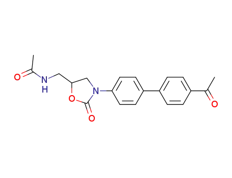 (l)-N-[3-(4-(4'-acetylphenyl)phenyl)-2-oxooxazolidin-5-ylmethyl]acetamide