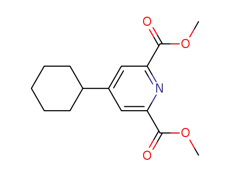 dimethyl 4-cyclohexylpyridine-2,6-dicarboxylate