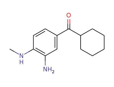 4-(cyclohexylcarbonyl)-2-amino-N-methyl-aniline