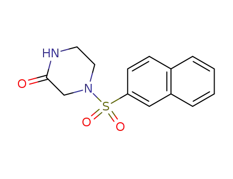 4-(naphthalene-2-sulfonyl)-piperazin-2-one