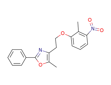 5-methyl-4-[2-(2-methyl-3-nitrophenoxy)ethyl]-2-phenyl-1,3-oxazole