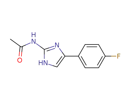 N-(4-(4-fluorophenyl)-1H-imidazol-2-yl)acetamide