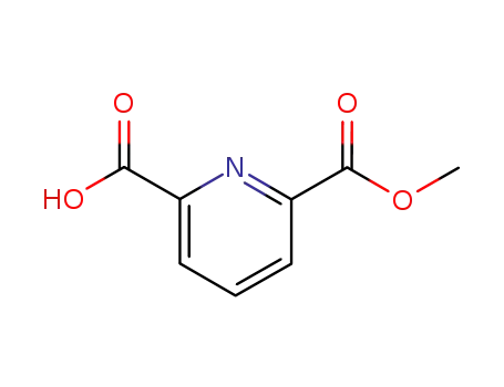 Molecular Structure of 7170-36-7 (2,6-Pyridinedicarboxylic acid monomethyl ester)
