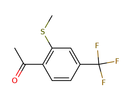 Ethanone, 1-[2-(methylthio)-4-(trifluoromethyl)phenyl]-