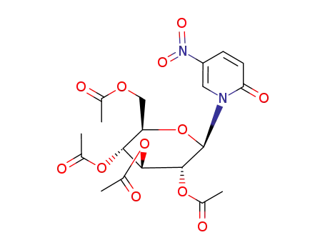 N-(5-nitro)pyridonyl 2,3,4,6-tetra-O-acetyl-β-D-glucopyranoside
