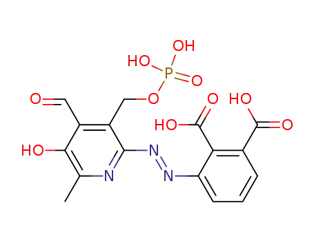 6-(2,3-Dicarboxyphenylazo)-pyridoxal-5-phosphate