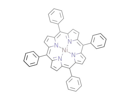 Molecular Structure of 14172-92-0 (5,10,15,20-TETRAPHENYL-21H,23H-PORPHINE NICKEL(II))
