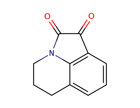 4H-Pyrrolo[3,2,1-ij]quinoline-1,2-dione,5,6-dihydro-