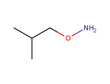 Molecular Structure of 5618-62-2 (O-(2-Methylpropyl)hydroxylamine)