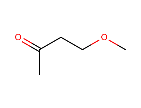 Molecular Structure of 6975-85-5 (4-METHOXY-2-BUTANONE)