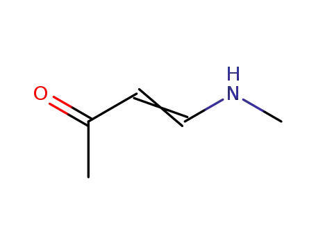 Molecular Structure of 20082-88-6 (3-Buten-2-one, 4-(methylamino)-)