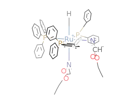 mer-hydrido[[(butoxycarbonyl)methyl]cyano](butyl cyanoacetate)tris(triphenylphosphine)ruthenium(II)