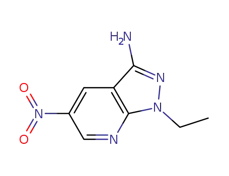 1-ethyl-5-nitro-1H-pyrazolo[3,4-b]pyridin-3-ylamine