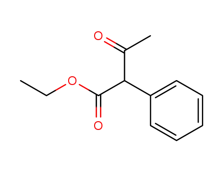 Benzeneacetic acid, a-acetyl-, ethyl ester
