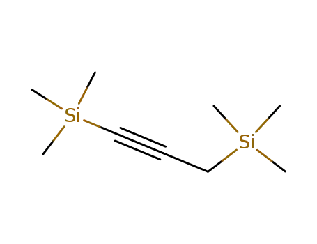 Molecular Structure of 21752-80-7 (prop-1-yne-1,3-diylbis(trimethylsilane))