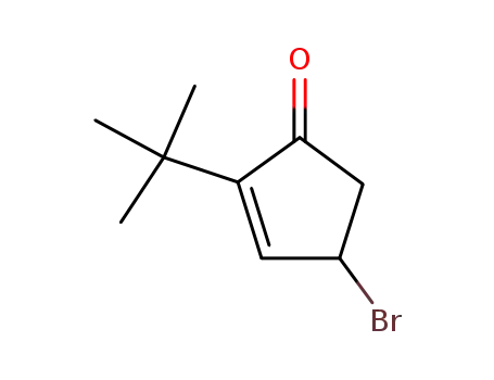 4-bromo-2-tert-butyl-cyclopent-2-enone