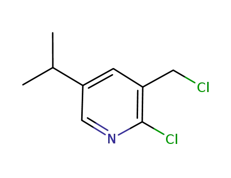 2-chloro-3-(chloromethyl)-5-isopropylpyridine