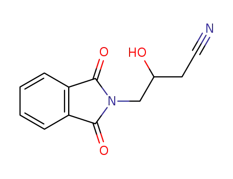 4-(1,3-dioxo-1,3-dihydro-2H-isoindol-2-yl)-3-hydroxybutanenitrile