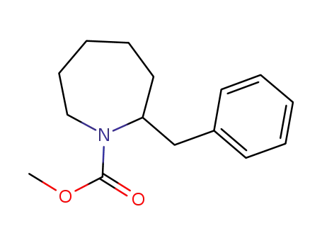 α-benzyl-N-methoxycarbonylazepane