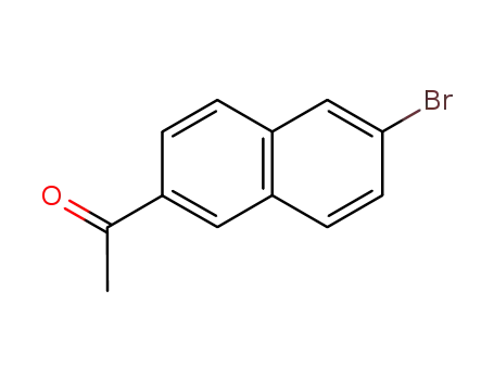 Molecular Structure of 1590-25-6 (2-Acetyl-6-bromonaphthalene)