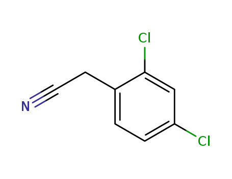 Molecular Structure of 6306-60-1 (2,4-Dichlorophenylacetonitrile)