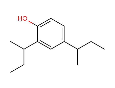 Molecular Structure of 1849-18-9 (2,4-DI-SEC-BUTYLPHENOL)