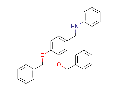 N-(3,4-bis(benzyloxy)benzyl)aniline