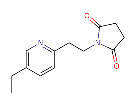 N-[2-(5-ethyl-[2]pyridyl)-ethyl]-succinimide