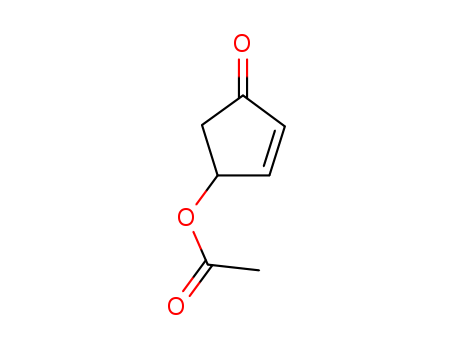 2-Cyclopenten-1-one,4-(acetyloxy)-