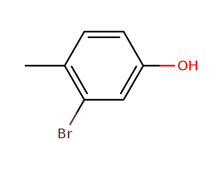 Molecular Structure of 60710-39-6 (3-BROMO-4-METHYLPHENOL)