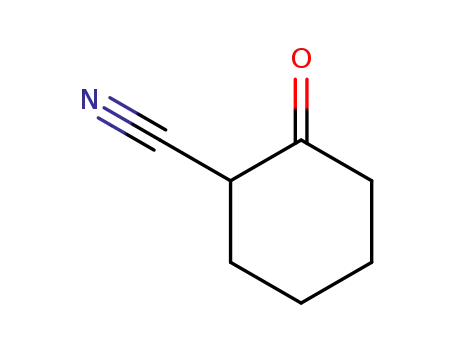 Molecular Structure of 4513-77-3 (Cyclohexanecarbonitrile,2-oxo-)