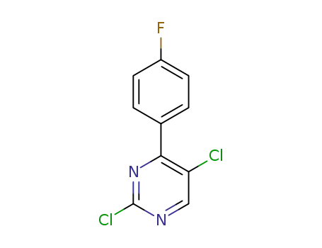 2,5-dichloro-4-(4-fluorophenyl)pyrimidine