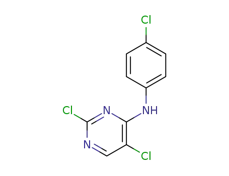 2,5-dichloro-N-(4-chlorophenyl)pyrimidin-4-amine