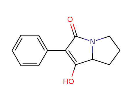 1-hydroxy-2-phenyl-5,6,7,7a-tetrahydro-3H-pyrrolizin-3-one