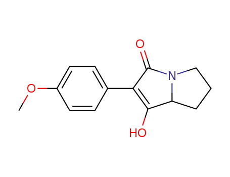 1-hydroxy-2-(4-methoxyphenyl)-5,6,7,7a-tetrahydro-3H-pyrrolizin-3-one