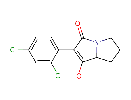 2-(2,4-dichlorophenyl)-1-hydroxy-5,6,7,7a-tetrahydro-3H-pyrrolizin-3-one