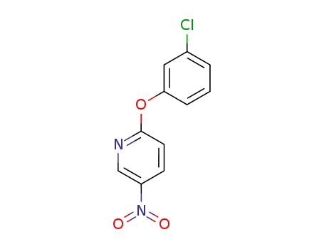 2-(m-chlorophenoxy)-5-nitropyridine