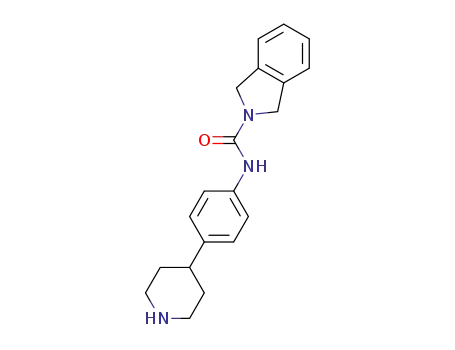 N-(4-(piperidin-4-yl)phenyl)isoindoline-2-carboxamide