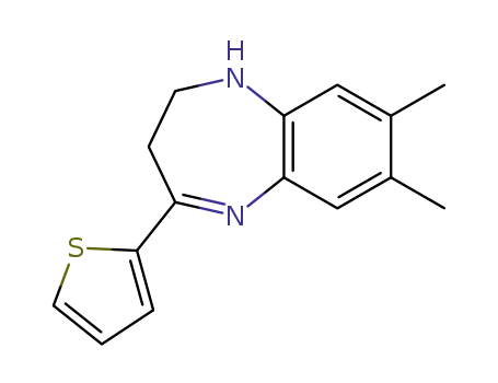 7,8-dimethyl-4-(thiophen-2-yl)-2,3-dihydro-1H-1,5-benzodiazepine