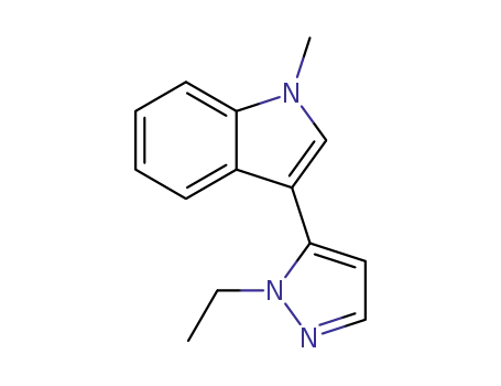 3-(2-ethyl-2H-pyrazol-3-yl)-1-methyl-1H-indole