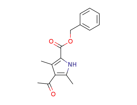 benzyl 4-acetyl-3,5-dimethylpyrrole-2-carboxylate