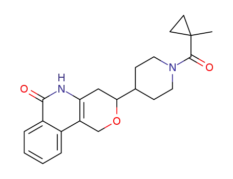 rac-2-[1-(1-methylcyclopropanecarbonyl)piperidin-4-yl]-1,2,4,10-tetrahydro-3-oxa-10-azaphenanthren-9-one