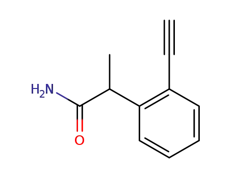 2-(2-ethynylphenyl)propanamide
