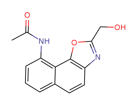 9-acetylamino-2-hydroxymethyl naphtho[2,1-d]oxazole