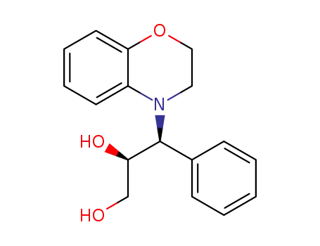 erythro-3-(2H-benzo[b][1,4]oxazin-4(3H)-yl)-3-phenylpropane-1,2-diol