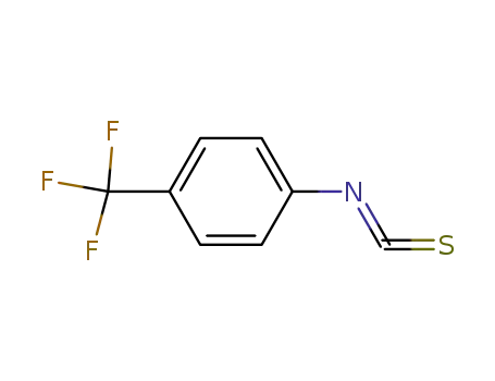 Molecular Structure of 1645-65-4 (4-(TRIFLUOROMETHYL)PHENYL ISOTHIOCYANATE)
